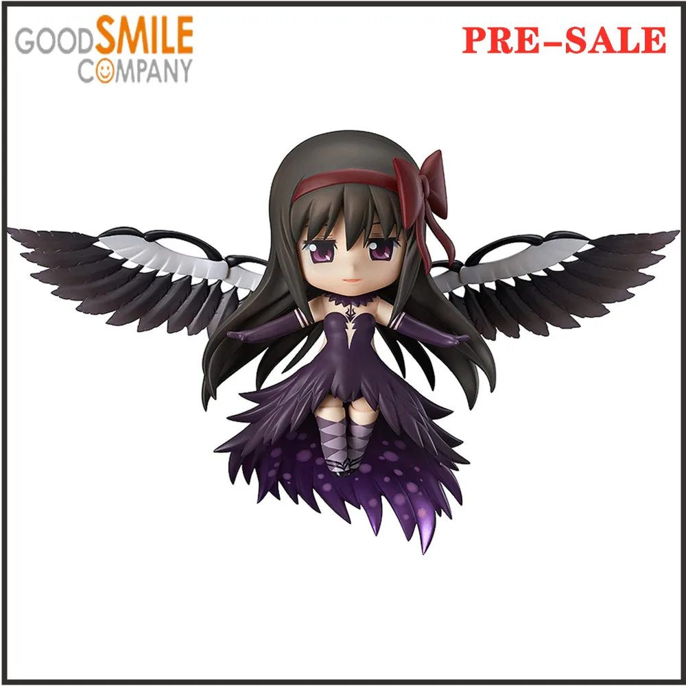 Original Anime Figure Puella Magi Madoka Magica Akemi Homura Action Figurine Toys for Children Collector Model Doll 10cm