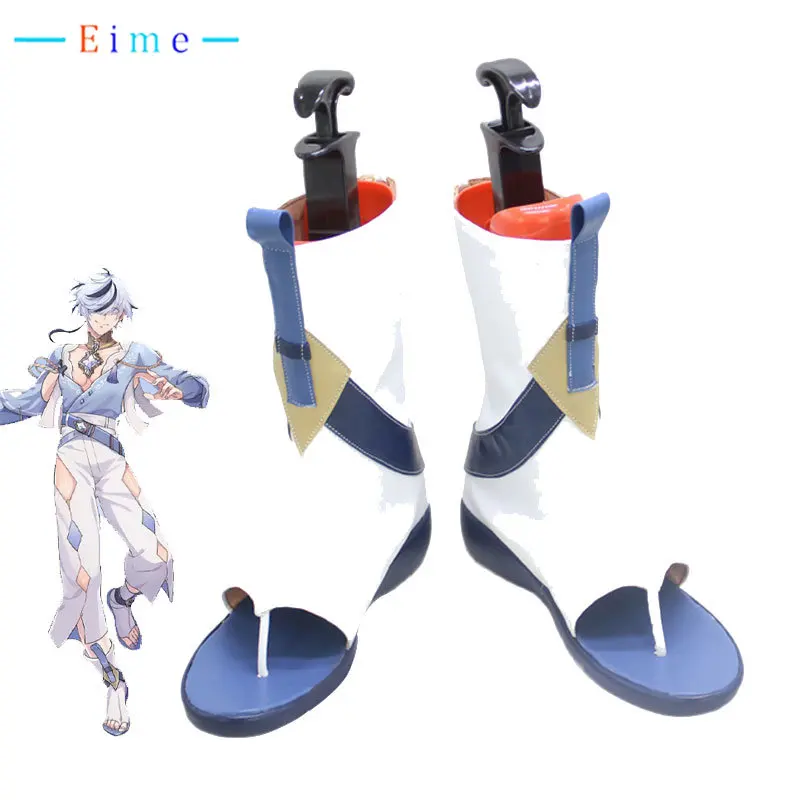 Game Nu Carnival Blade Cosplay Shoes Halloween Carnival Boots PU Leather Shoes Cosplay Props Custom Made