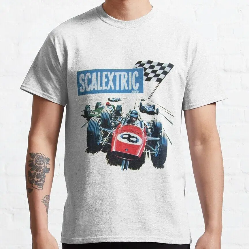 Scalextric Classic 90S Retro Vintage Unisex T-shirt S-5XLHigh Quality 100%Cotton Short Sleeve