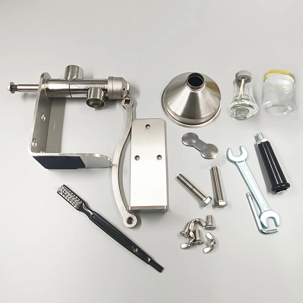 Stainless Steel Manual Oil Press Machine, Small Household Peanut Press for Walnut and Rapeseed Oil Extraction Equipment