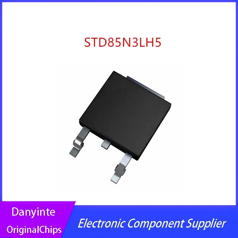 

NEW [ 20PCS/LOT ] STD85N3LH5 85N3LH5 85N3L to-252 Power MOSFET N-CHannel 30V 80A DPAK