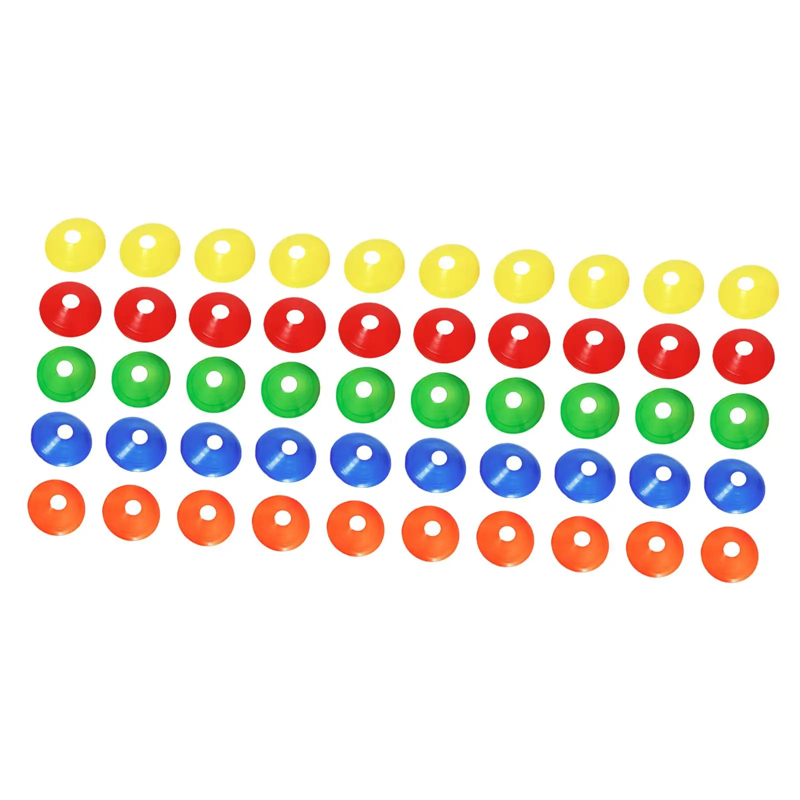 

50x/компл. футбольные конусы для сада, легкие детские принадлежности, маркировка футбольного поля