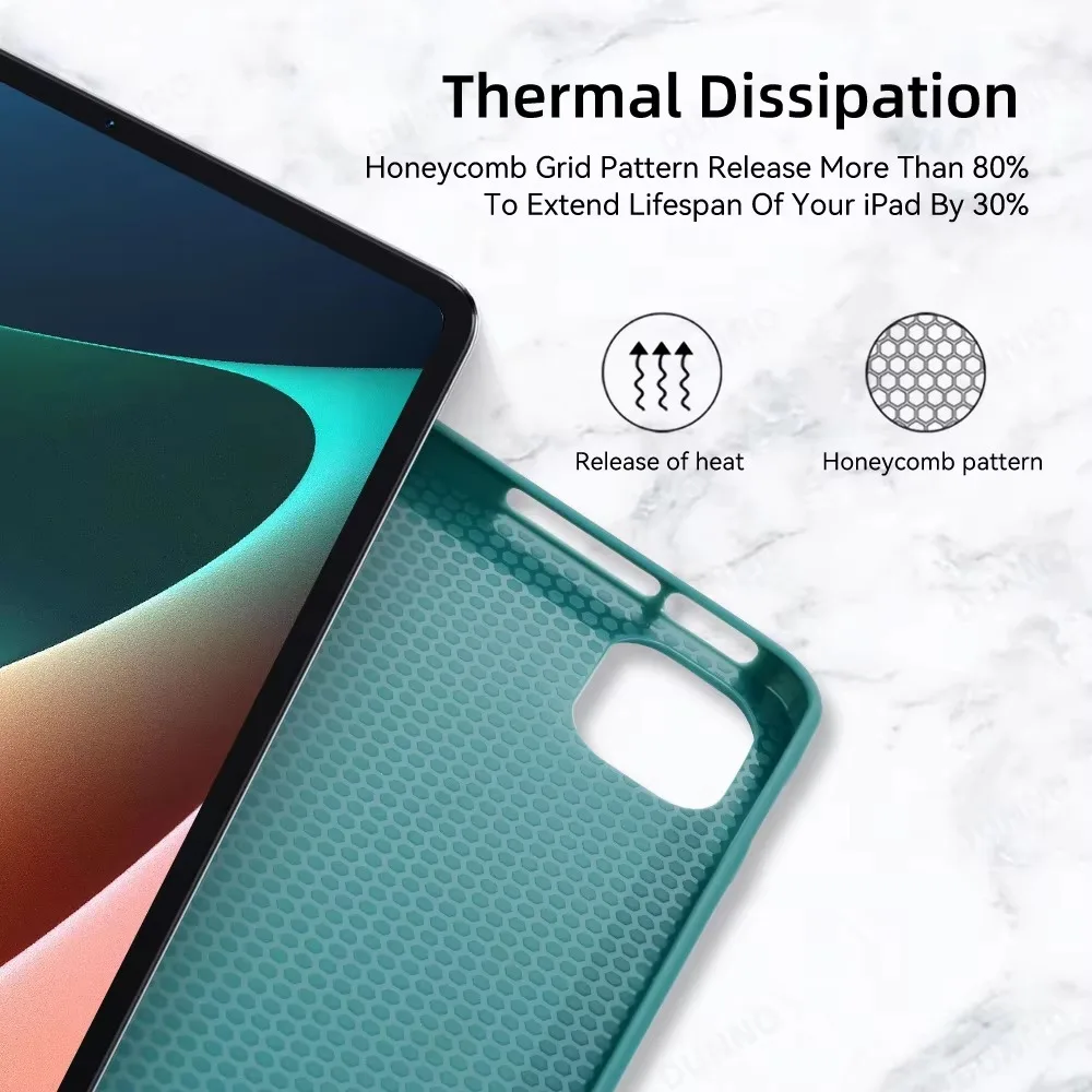 حافظة لهاتف Xiaomi Redmi pro 12.1in حافظة PU قابلة للطي لهاتف Redmi Pad SE 11 بوصة RedMi Pad 10.61 حافظة جلدية للكمبيوتر اللوحي