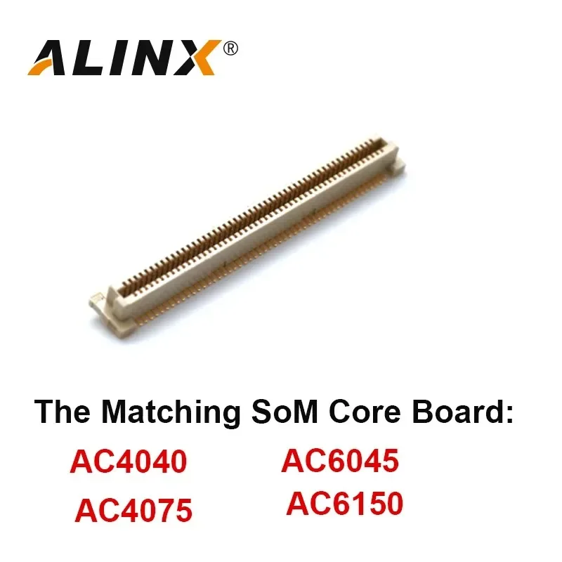 ALINX 5177984-4: AMP NETCONNECT 100-Pin female board to board connectors 0.8mm Spacing