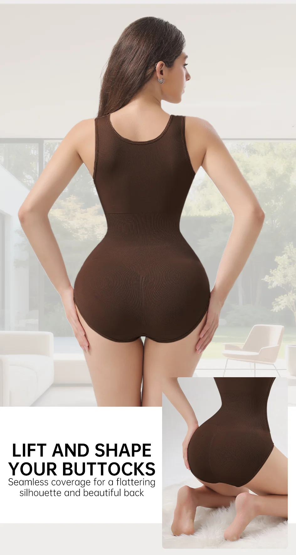 Faja Moldeadora de Cintura para Mujer con Control Abdominal Firme, Corsé Reductor con Cinturón de Ganchos para Moldear el Cuerpo