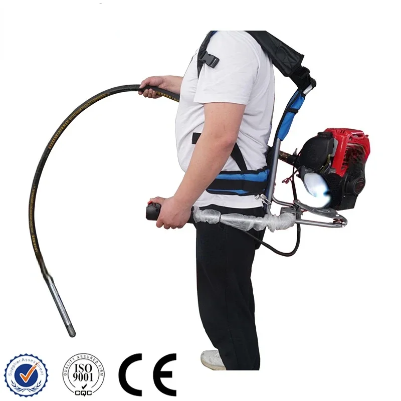 

backpack gasoline engine knapsack insertion type concrete vibrator