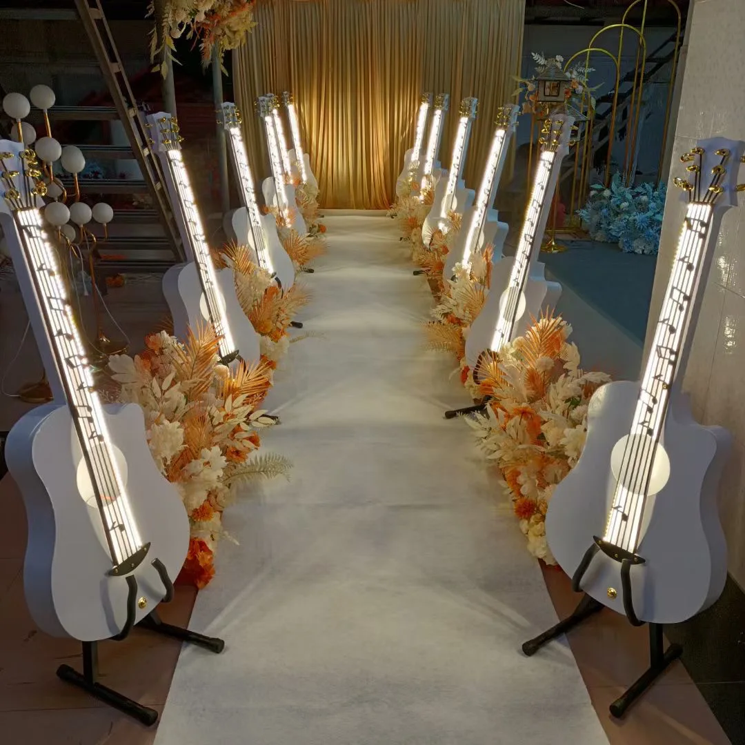 Wedding atmosphere decoration props, street lights decoration, wedding site decoration, stage decorations on stage