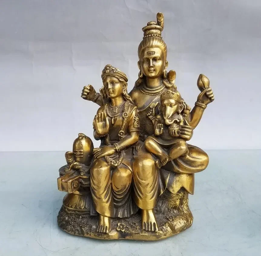 

Богиня богатства из чистой меди, украшение неба и женщины, Бог богатства, бронзовая статуя гостиной и офиса