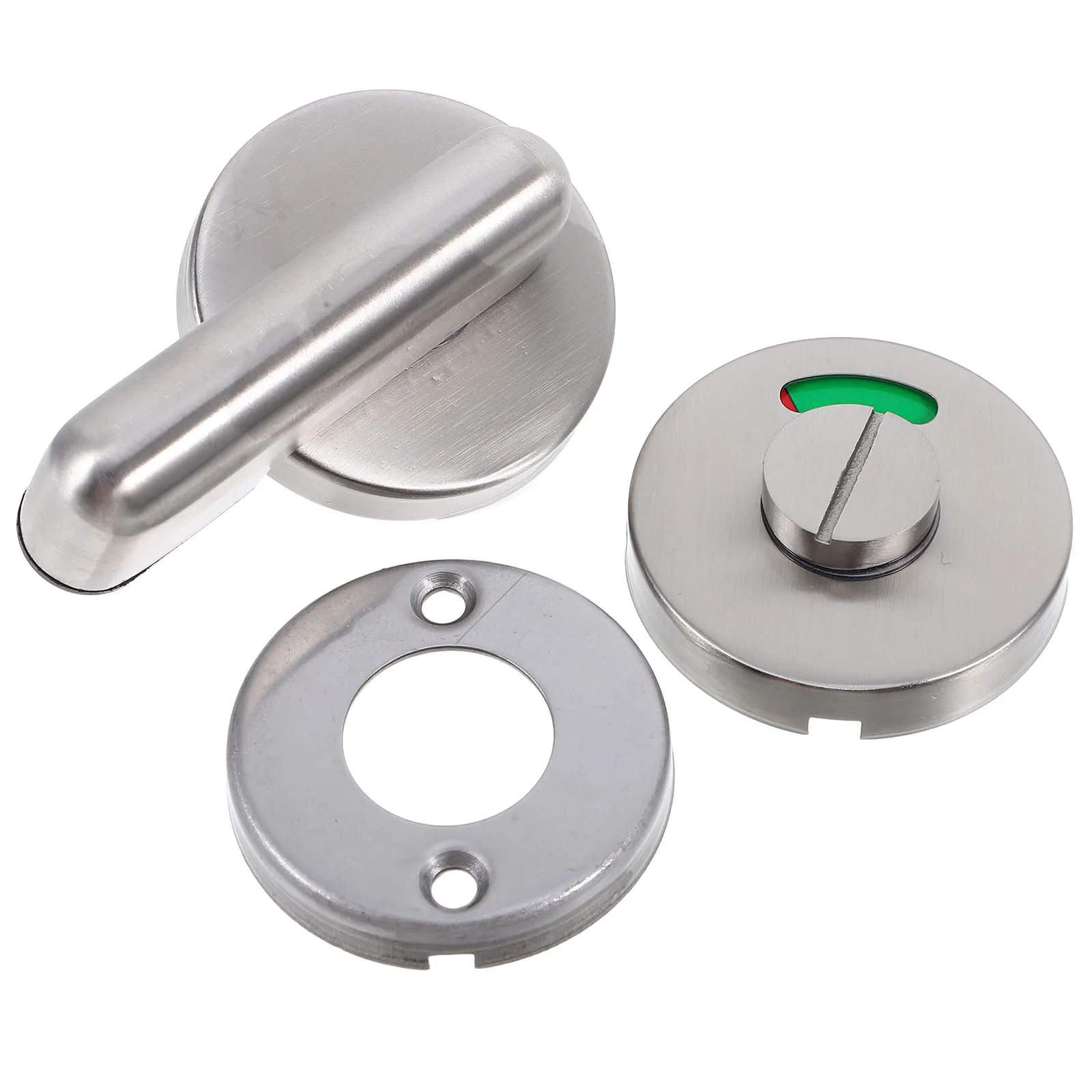 

Door Lock Hardware Accessories Privacy Indicator Latch Engaged Sign Commercial Bathroom Bolt Green Red