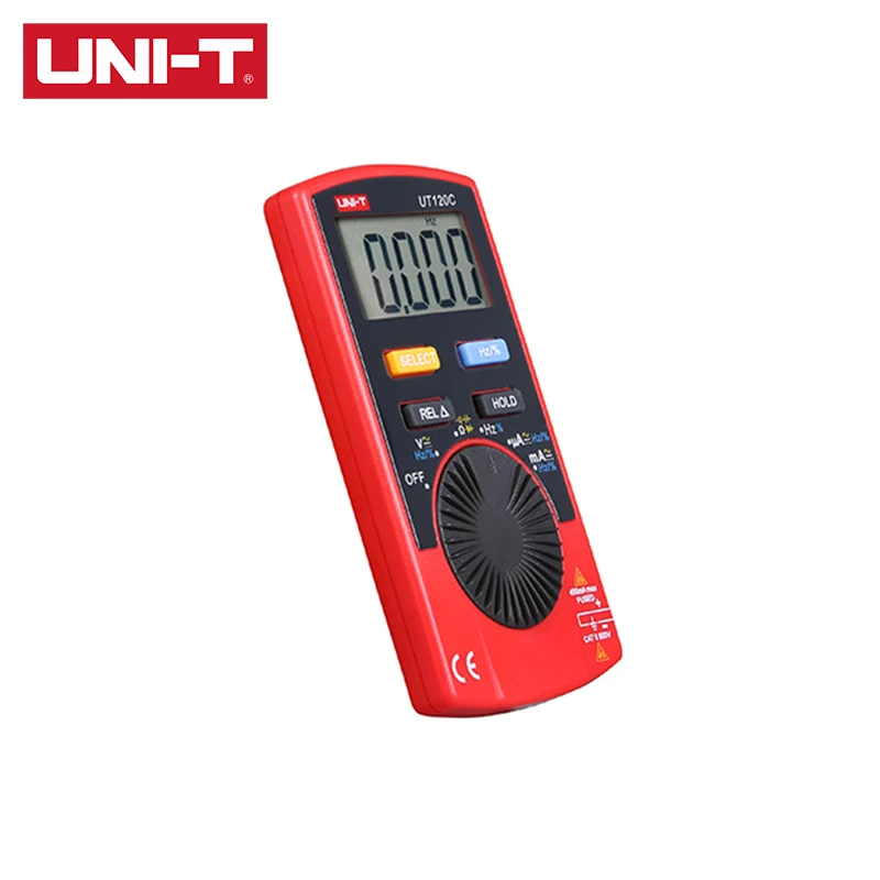 Imagem -03 - Uni-t Ut120a b c Tamanho do Bolso Multímetro Digital ac dc Função de Teste Atual Rel Medição Relativa