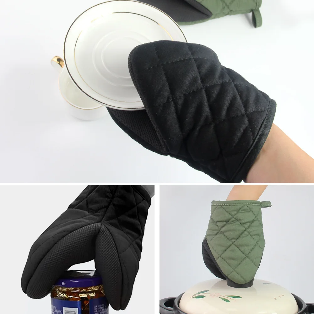 

Non-slip Silicone Duckbill Gloves; Kitchen-Specific; Microwave Anti-Scald; Thickened Baking Rubber Gloves