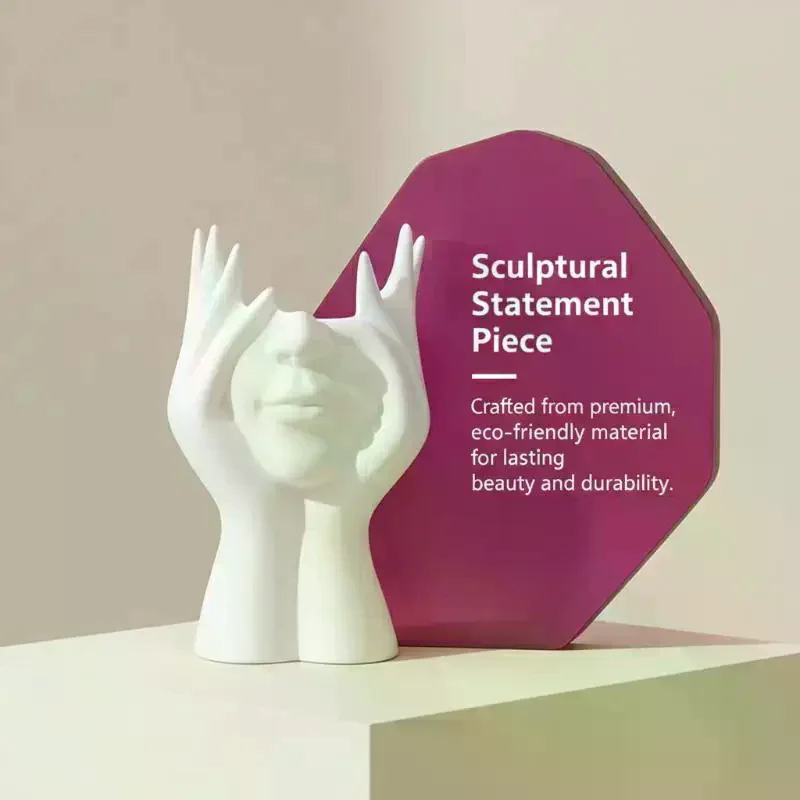 1PC ​Vinyl Figure Storage Holders Creative Human Body Art Styling Office Organizers Multifunctional Makeup Brush Holder