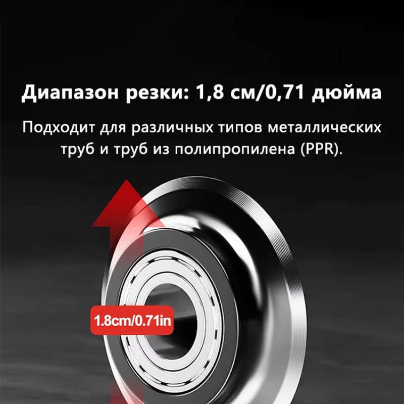 

Труборез с заменяемым лезвием и храповым механизмом, усиленный, для труб ПВХ и ППР, инструмент для резки шлангов и труб, сантехнические ножницы