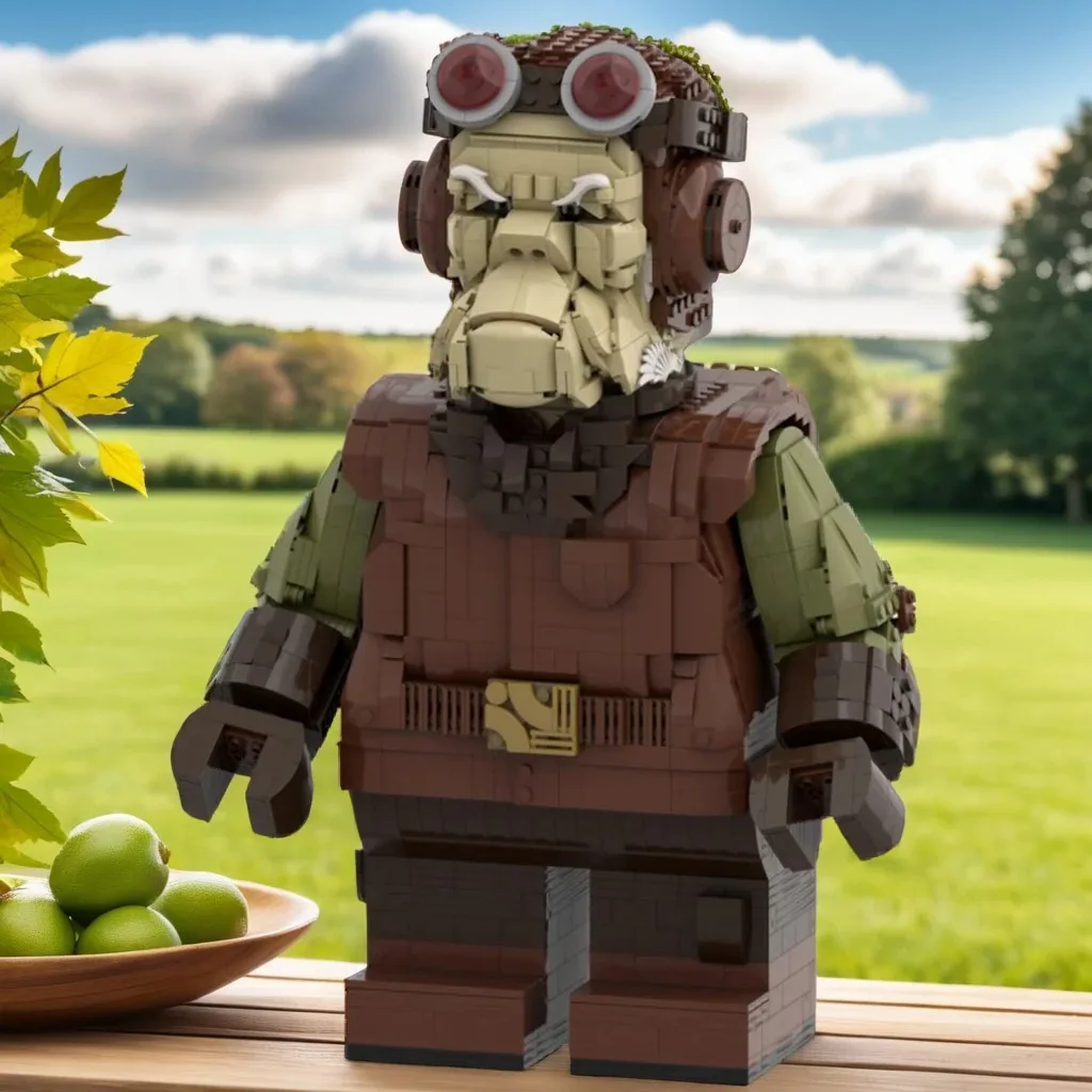 

2329 шт. MOC Star Batter Kuiil Megafigure DIY модель строительные блоки игрушки на день рождения подарок