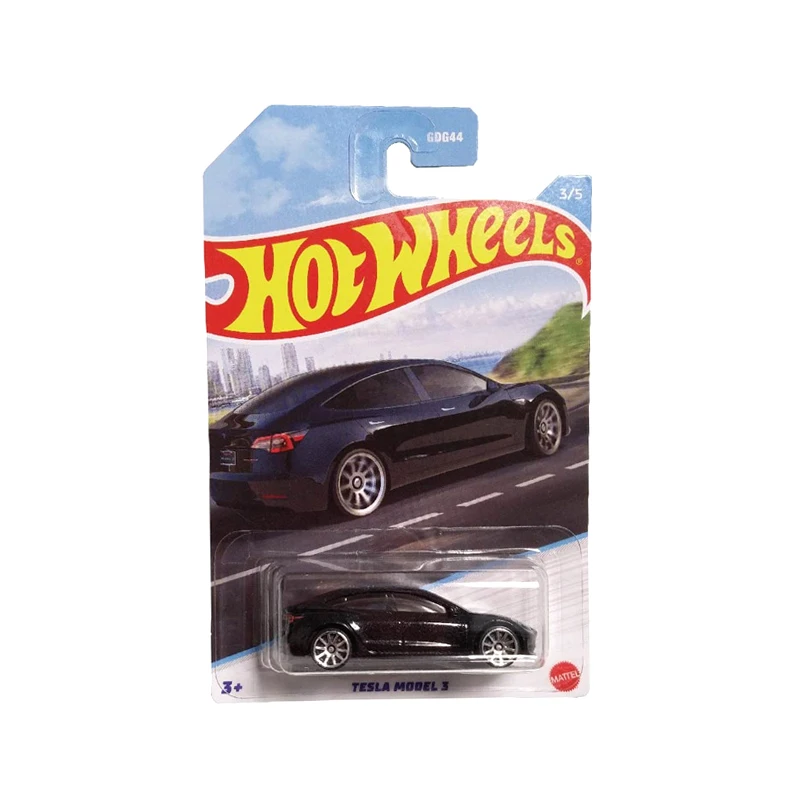 Hot Wheels Modern Classics Cars Tesla Model 3 Lamborghini Estoque Cadillac CTS-V Jaguar XE SV 1:64 modello in lega Car Toy GDG44