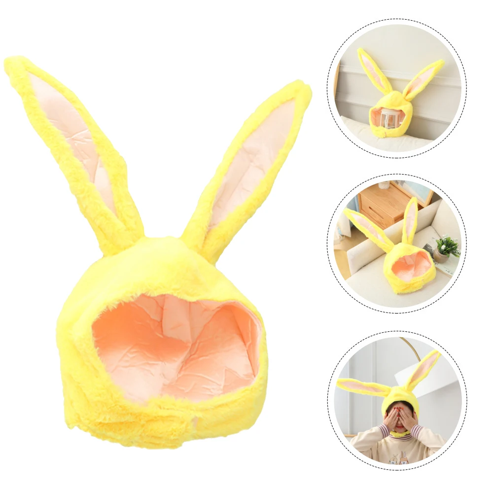 

1pc Bunny Ears Soft Comfortable Party Carnival Festival Costume Party Hat Novelty Funny Rabbit Headdress Decor