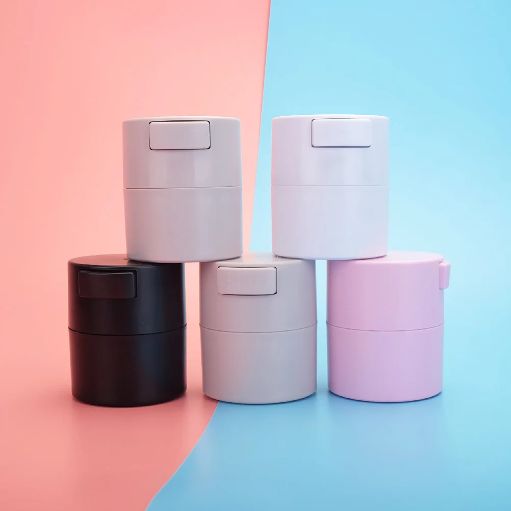 

1pc Eyelash Glue Storage Box Airtight Portable For Adhesive Protection Eyelash Extension Container Case Jar Makeup Tool