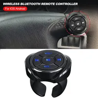 Wireless Bluetooth 5.0 Remote Controller Media Button Car Motorcycle Bike Steering Wheel Music Play for IOS Android Phone Tablet