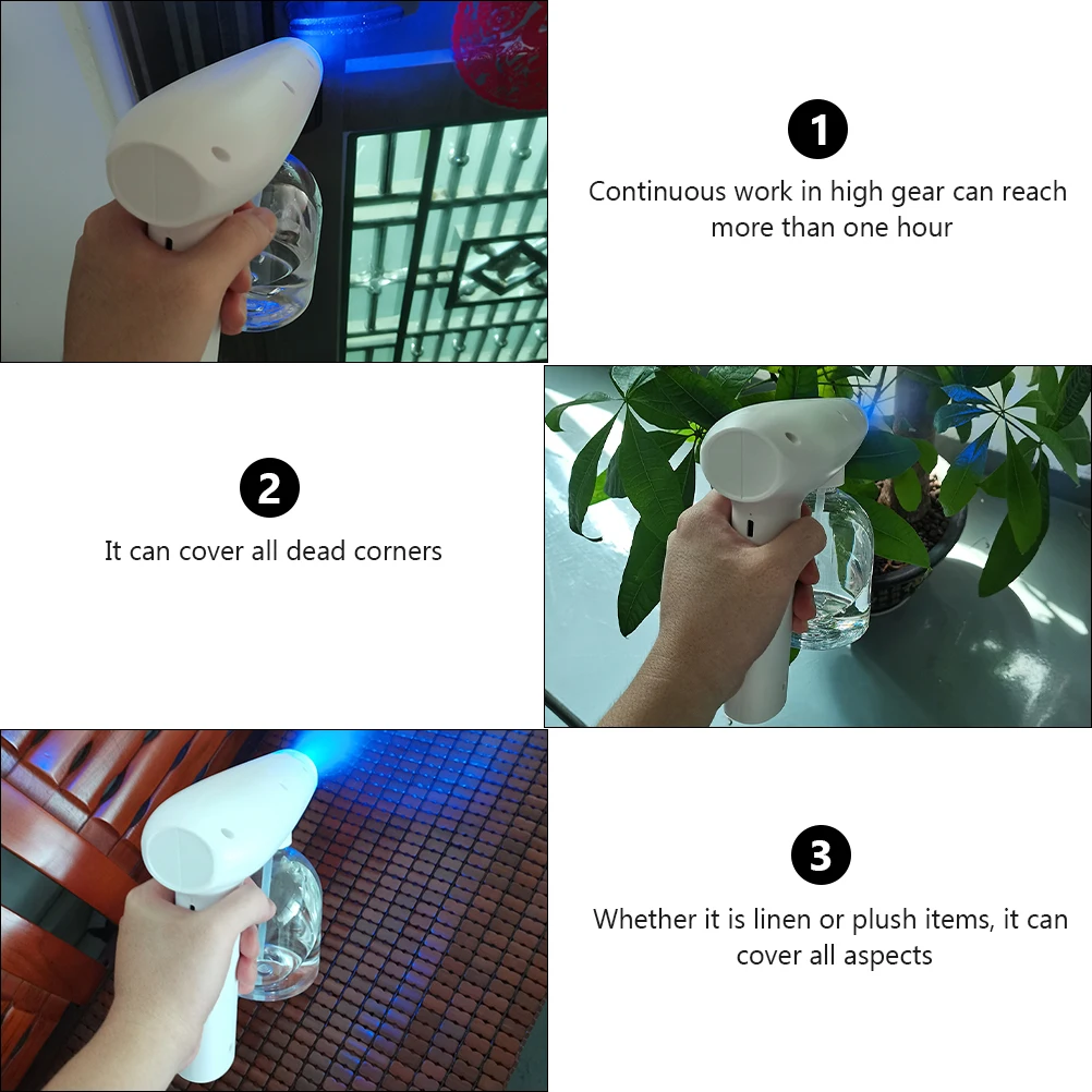 

Handy Disinfection Large Capacity Rechargeable Wireless for Car Office School ABS Wireless Disinfection Sprayer
