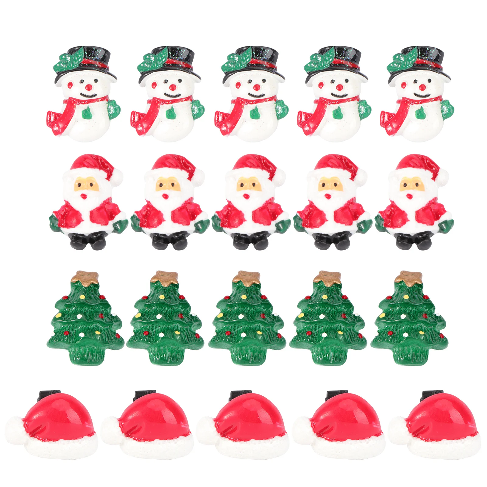 

20Pcs Christmas Shoe Buckles -Resistant PVC Material Decorative Shoes Buckle for Holiday Celebration Gift