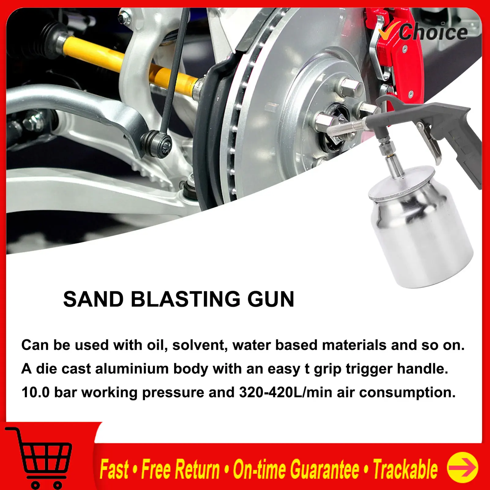 Sandblaster  Sand  Sandblasting Spray  Tool Set Kit for Spraying Cleaning Sandblaster