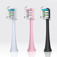 FSLH 9PCS Replacement Brush Heads For SOOCAS V1 V2 X3 X3U X5 D2 D3 SOOCARE Sonic Electric Toothbrush Head Soft Bristle
