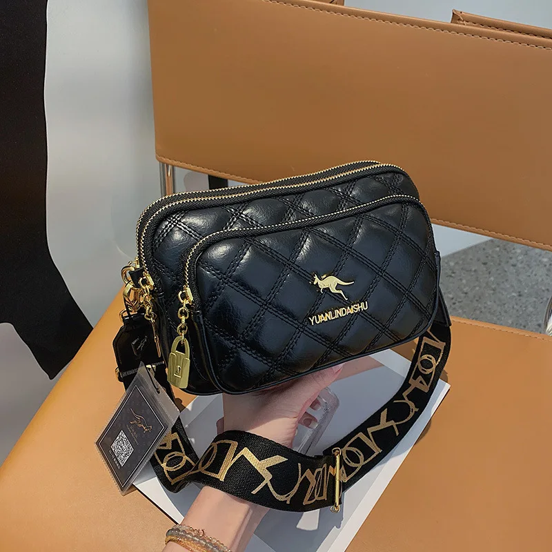 

2023 Женская новая модная повседневная сумка для телефона с ромбовидным узором — маленькая квадратная универсальная сумка через плечо для путешествий и повседневного использования для женщин