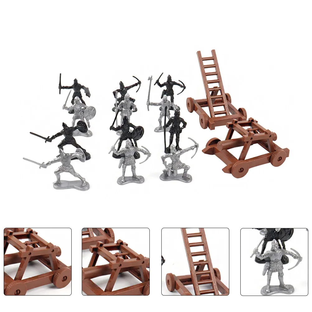 

1Set Simulation Soldier Scene Creative Educational Plaything Premium Material Stable Performance Military Vehicle Kid Military