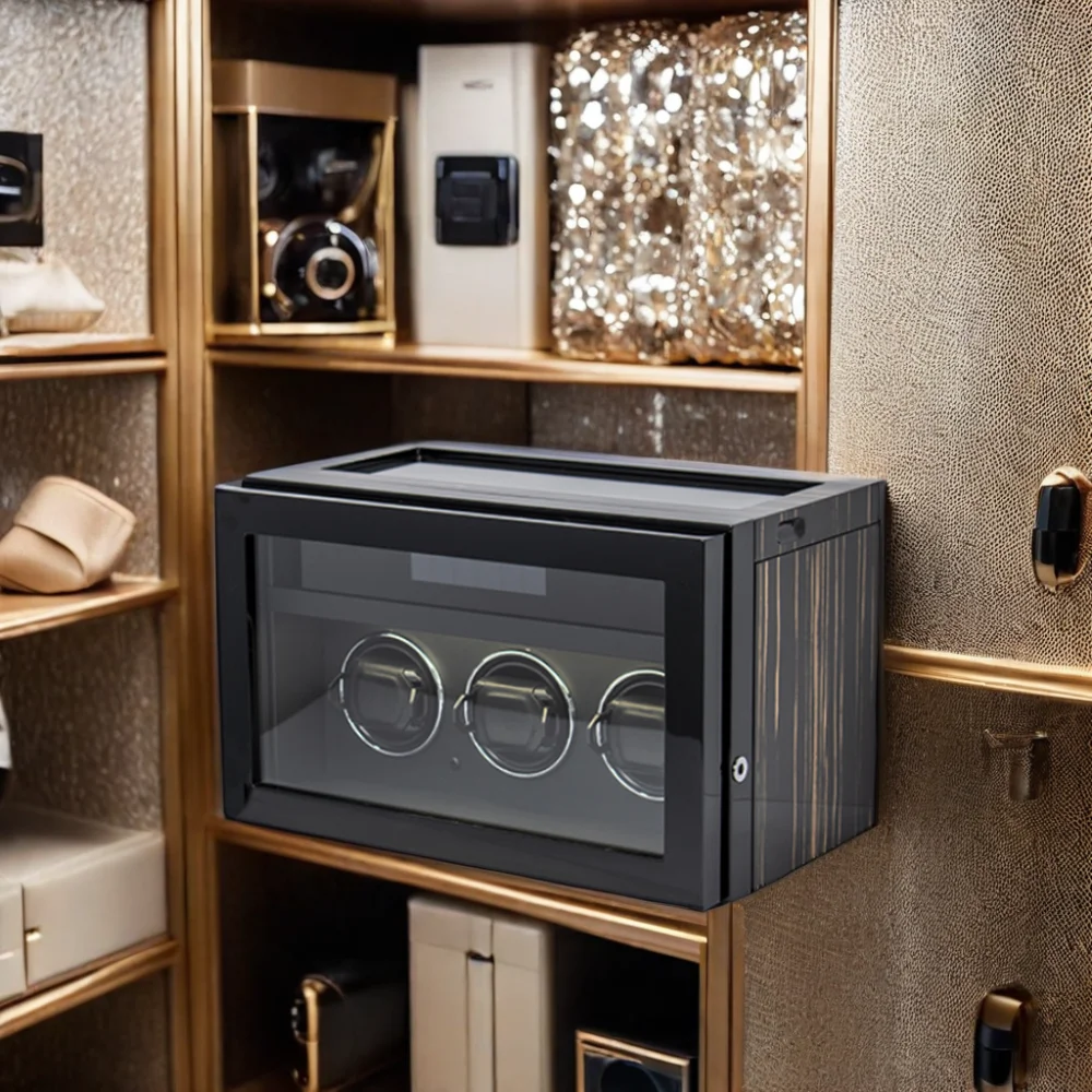 

Luxury Domestic Environment Unique Display Lock Automatic Watch Winder Safe