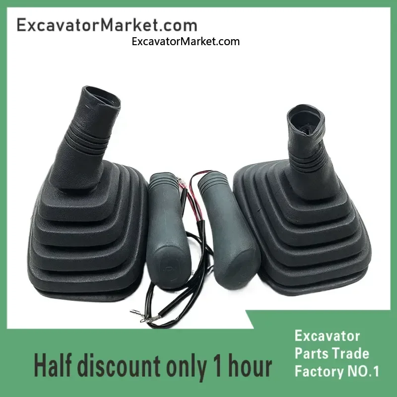 For Hitachi Zax60 70 120 200 300 350-5-6 Control Rod Handle Rubber Dust Cover Excavator Accessories High Quality