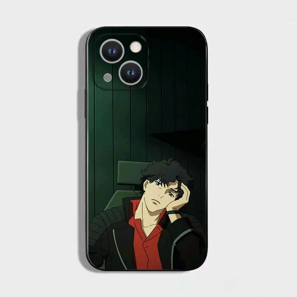 حافظة هاتف من Anime Review Lazarus لهاتف iPhone 16,15,14,13,12,11 Plus,Pro Max,XS,X,XR,SE,Mini,8,7,Soft غطاء أسود من السيليكون