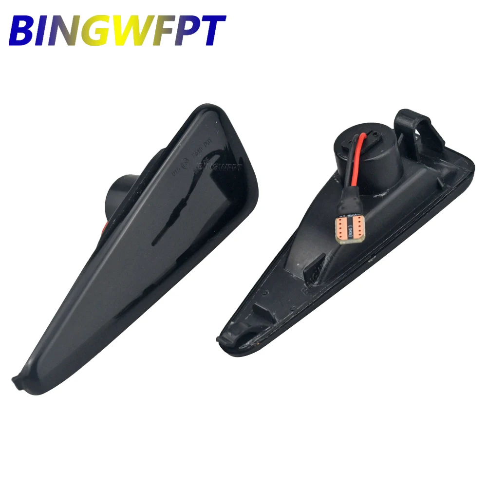 2 قطعة LED ديناميكية الجانب ماركر ضوء بدوره إشارة الوامض مصباح ل داسيا لوجان سانديرو I رينو رمز MK2 Thalia 2008-2012