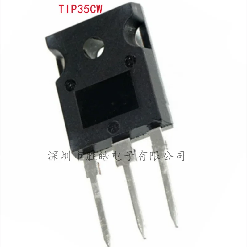 (10PCS)  NEW  TIP35  TIP35C  TIP35CW  25A 100V  TO-3P TO-247  TIP35CW   Steelhead  Integrated Circuit