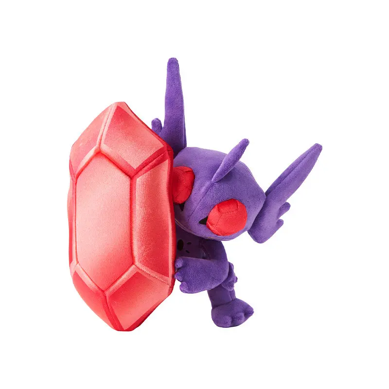 Coleção de Pelúcias Pokémon Mega Evolution: Mega Sableye & Mega Banette – Souvenir Oficial Colecionável