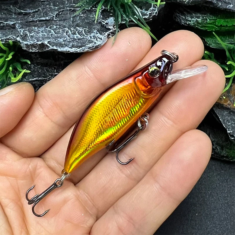 4.2g 51mm Mini Sinking Minnow Lure Pesca GH51 HUMPBACK Artificial Fishing Hard Bait for Perch Stream Trout Lure Fishing Supplies