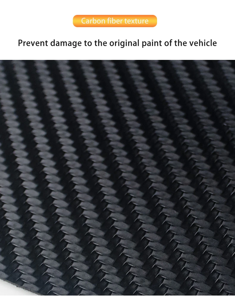 4Pcs Carbon Fiber Car Door Sill Protector Welcome Pedal Decoration Leather Stickers for Nissan Kicks P15 Auto Accessories