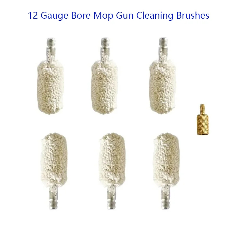 

6 шт., щётки для чистки пистолета