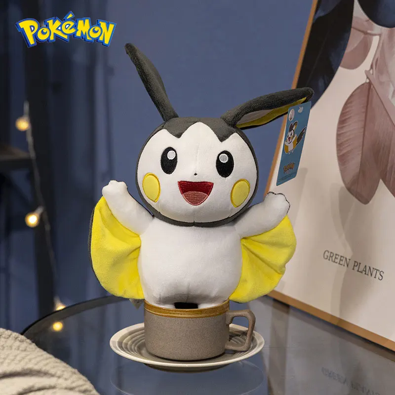 Pokemon Emolga Dedenne juguetes de peluche de dibujos animados y lindo ratón eléctrico muñecos de peluche almohada regalo de cumpleaños para niños amigos niños