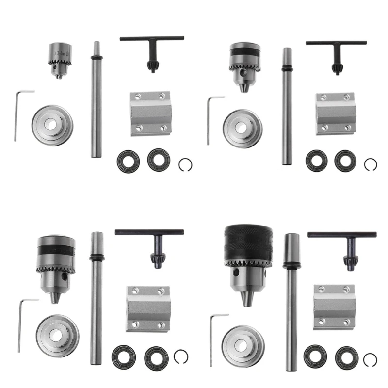 Lắp ráp trục máy khoan điện để cắt Dropship chế biến gỗ DIY