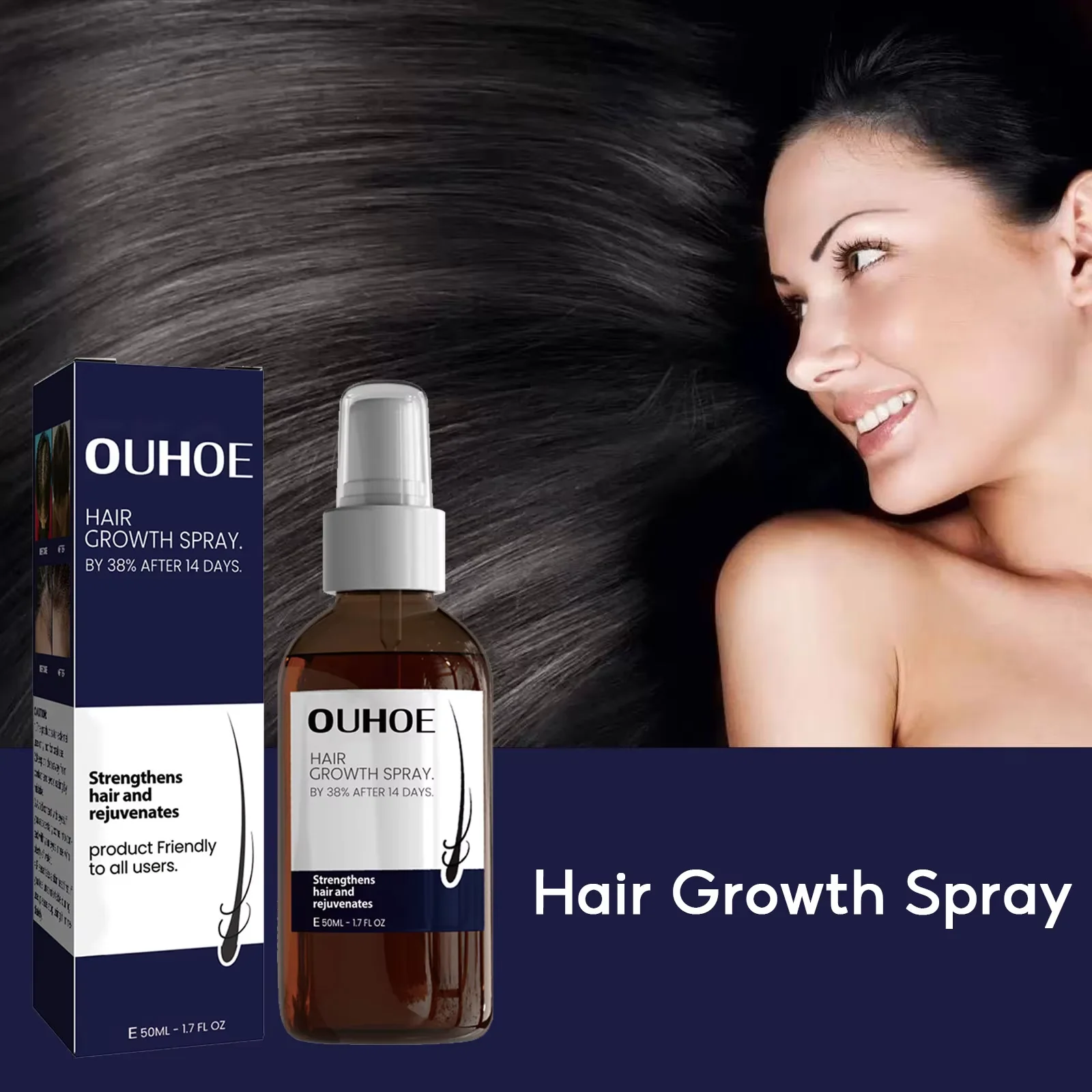 Hair Growth Spray Nourishing M - Hair Care Ouai ulasan dan harga