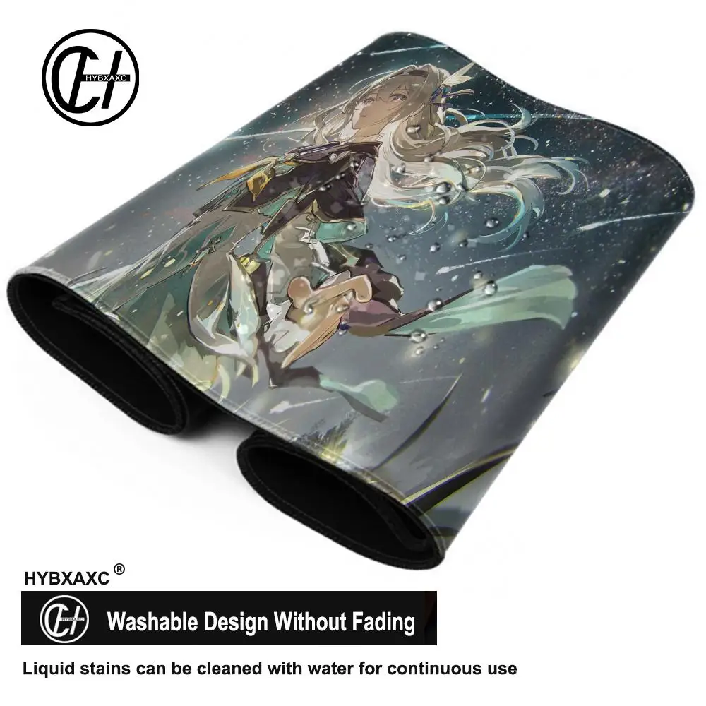 HD print Firefly Computer Mouse Pad Honkai Star Rail Desk Office Accessories Pc Cabinet Keyboard Gaming Mats Xxl Large Mause Pad