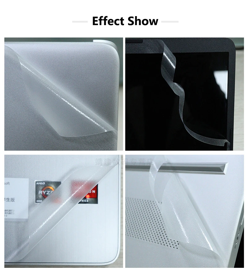 غطاء لاصق من الجلد 1xTop + 1xPalmrest + 1xBottom مقطوع مسبقًا لأجهزة الكمبيوتر المحمول DELL XPS 13-9300/9315/9380 /XPS 15-9530/9575/9570/9500/7590 #2