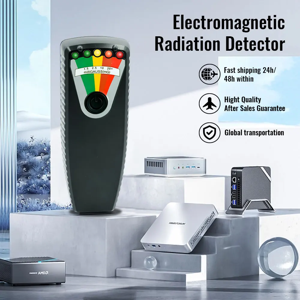 K3 Handheld LED EMF Meter Magnetic Field Ghost Hunting Detector Electromagnetic Paranormal Equipment Tester