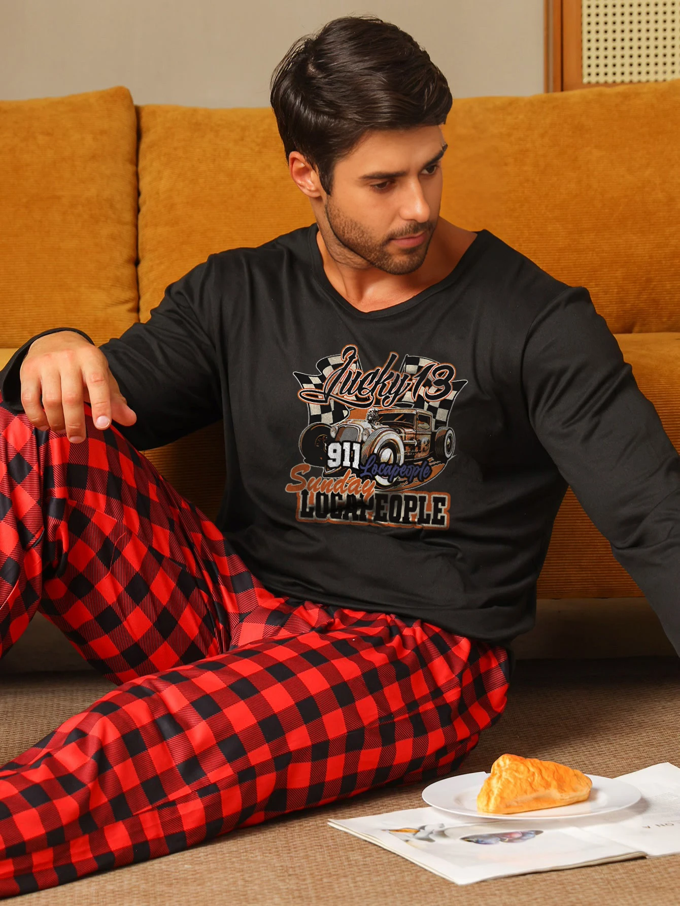 Thumbnail 3 - #88 Latest Mens Sleepwear Sets Offers