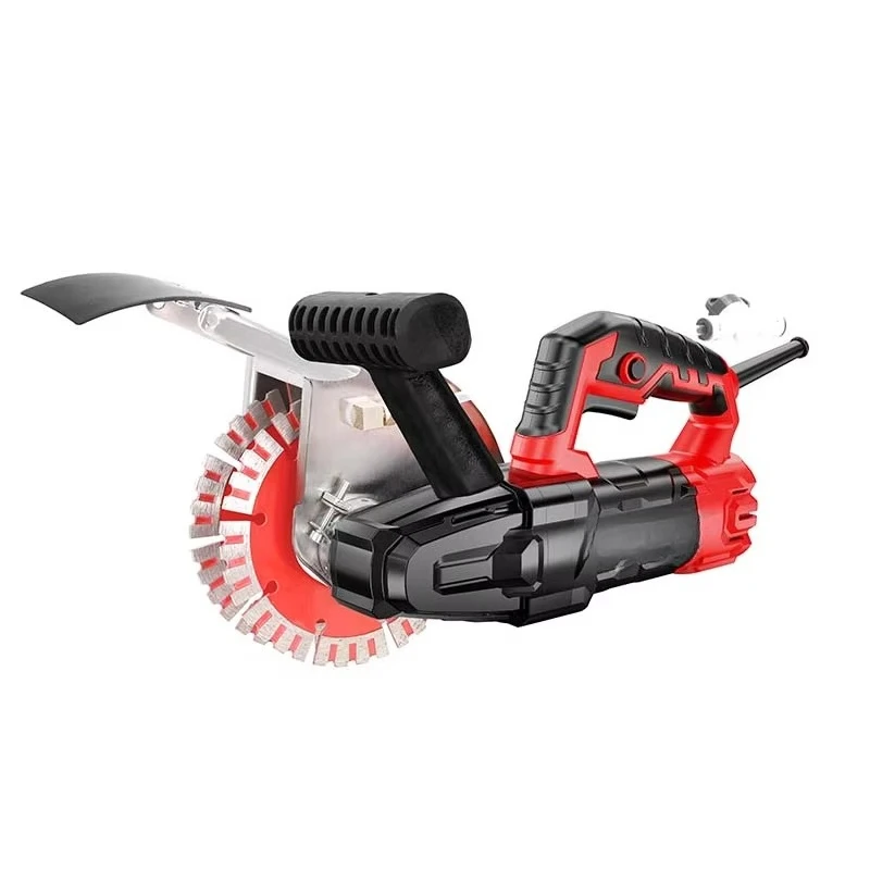 Good Quality Electric Wall Slotting Machine Double Saw Blade Slotting Machine for Construction