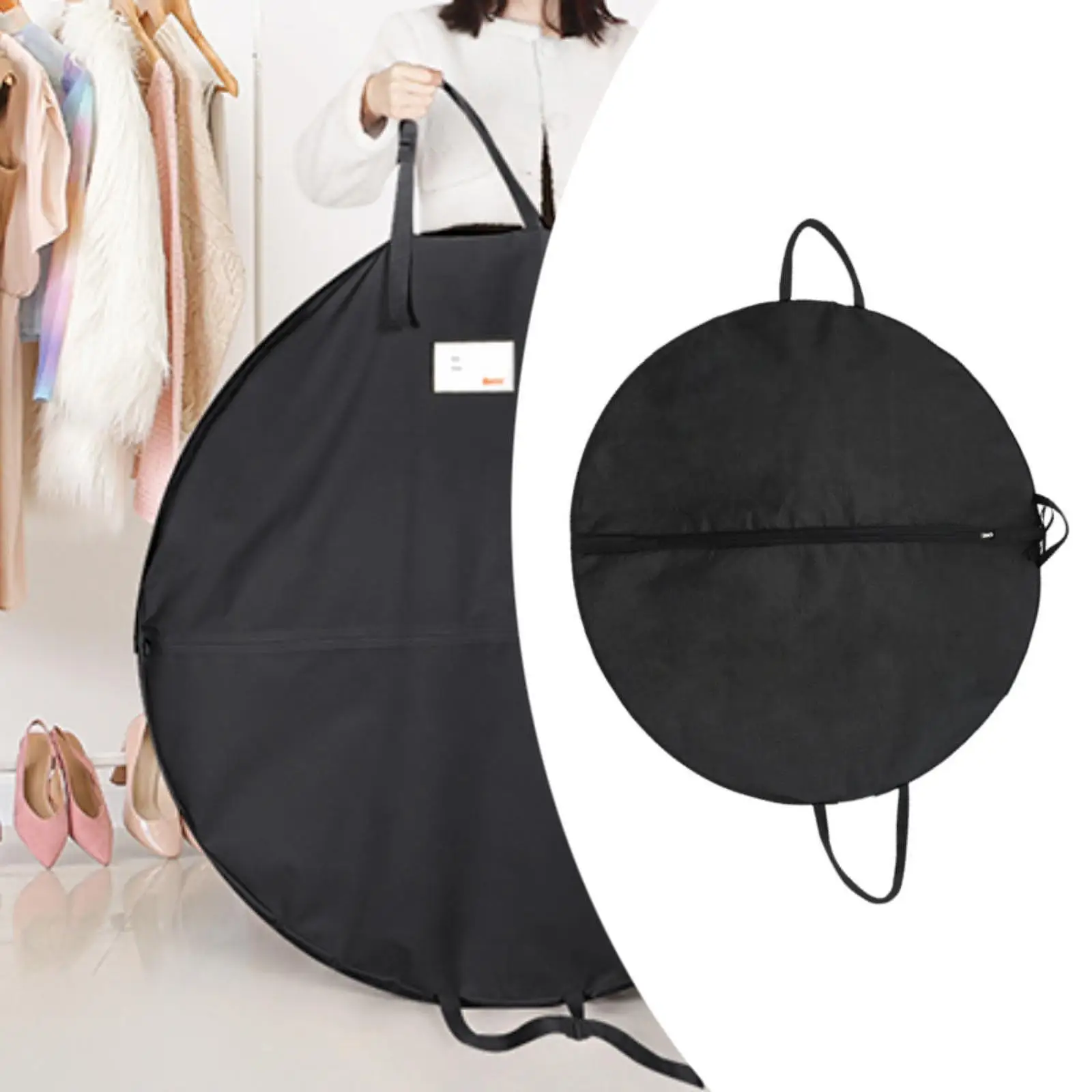 Dress up Storage Bag Shoulder Bag 106x106x5cm for Performance Ergonomic Lightweight Versatile Protective Tutu Skirt Organizer