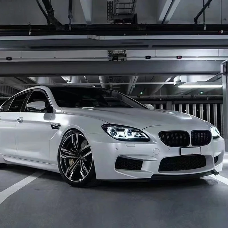 

For 6 Series F06 F12 F13 M6 Style Front Rear Bumper Side Skirts Four Tail Pipes Body Kit Suitable