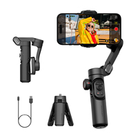 AOCHUAN Smart XE Gimbal Stabilizer for Smartphone Foldable 3-Axis Gimbal for iPhone & Android TikTok YouTube Vlog Stabilizer