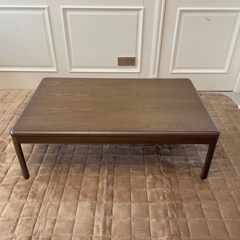 Japanese Style Kotatsu Foot Warmer Heated Table Rectangle 120cm Home Furniture Modern Wood Living Room Floor Coffee Table Wooden