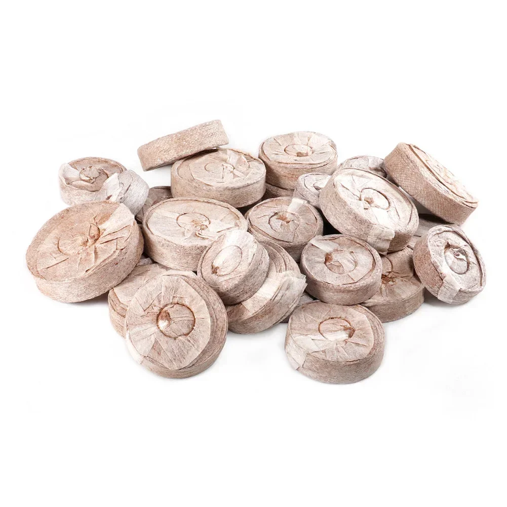 100pcs Compressed Coco Coir Pellets For Starting And Plant Propagation With Natural Coconut Fiber Substrate Plant Care